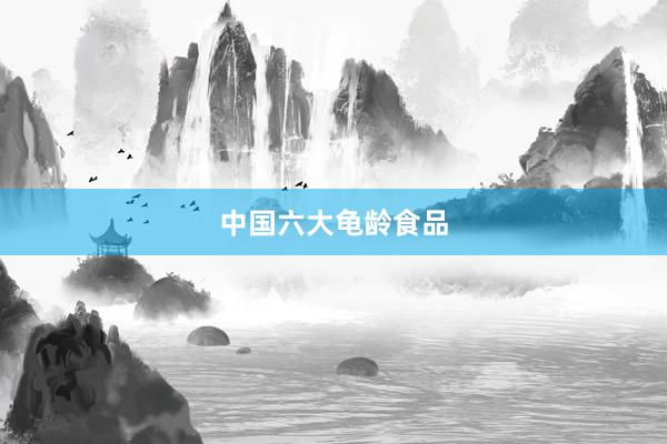中国六大龟龄食品